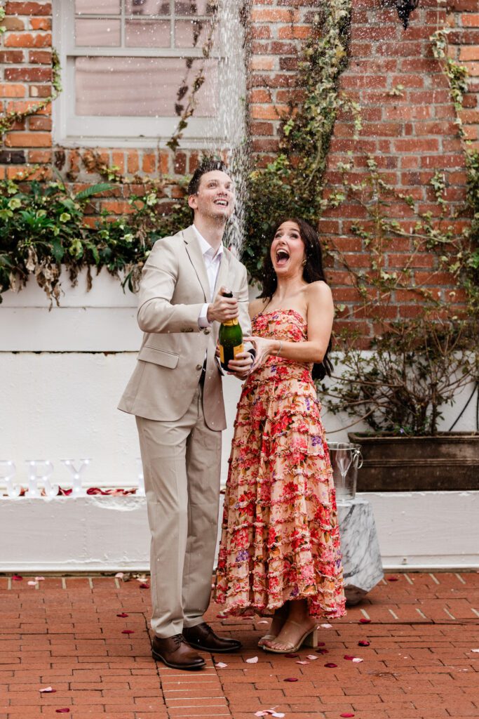 Celebration of the couple at The Partridge Inn Augusta GA