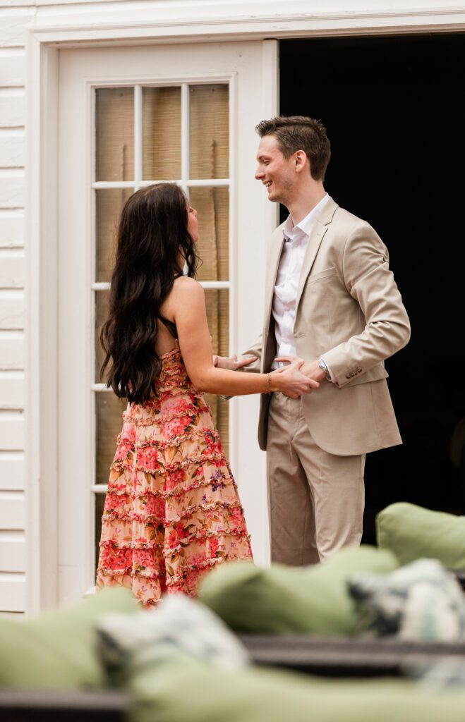 Surprise proposal at The Partridge Inn in Augusta GA