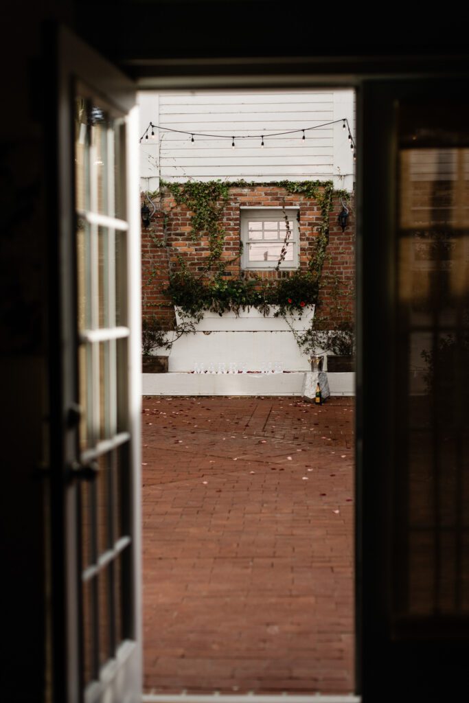 Surprise proposal at The Partridge Inn in Augusta GA